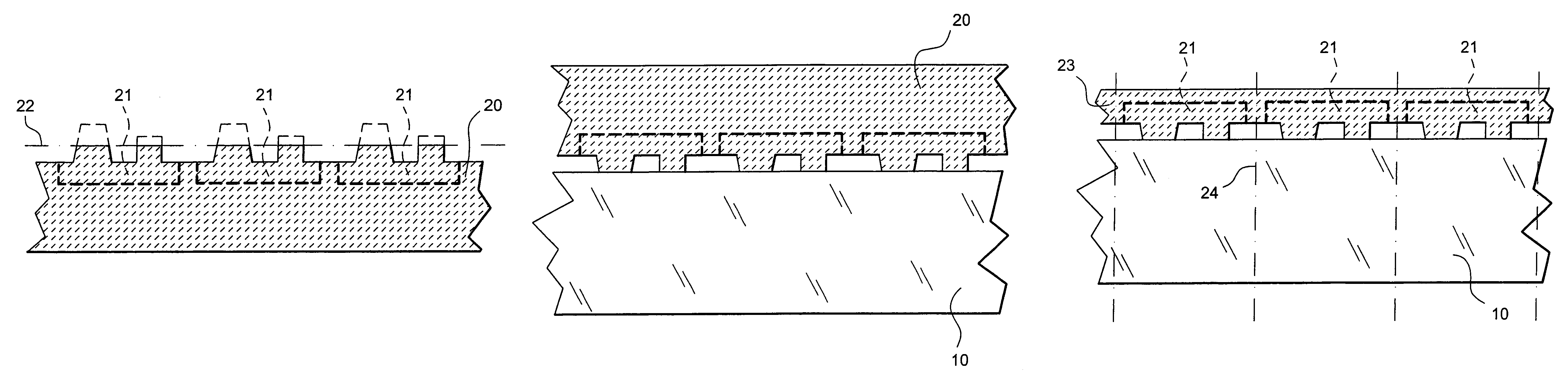 Method for handling semiconductor layers in such a way as to thin same