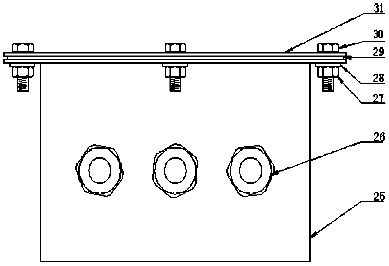 Closed storage tank cathode protection potential monitoring device