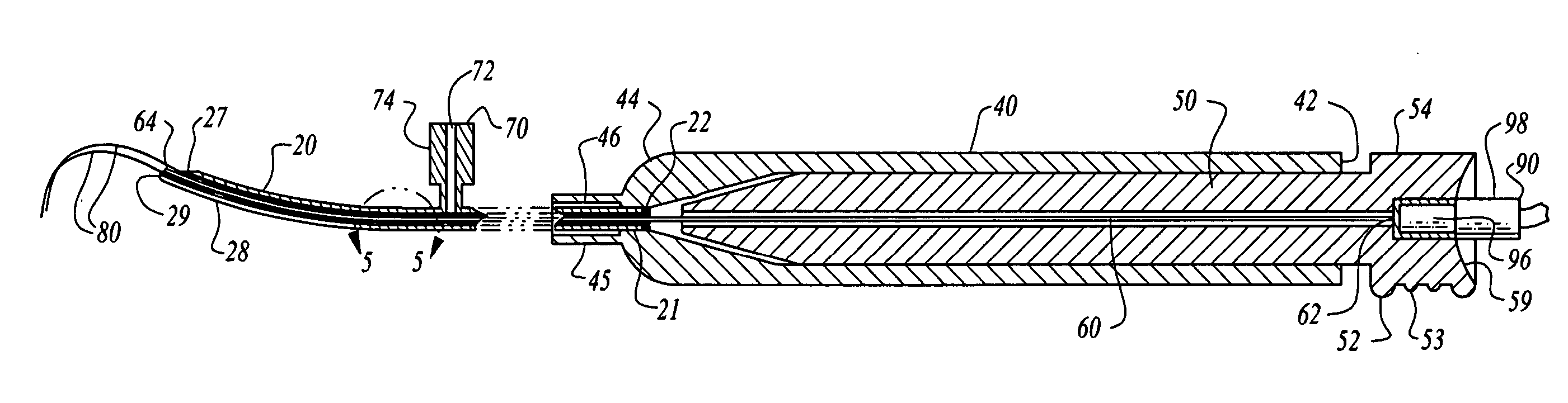 Navigable, multi-positional and variable tissue ablation apparatus and methods