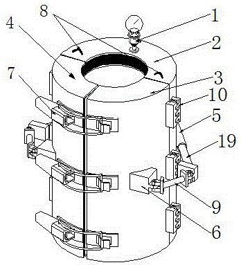 Device, system and method for detecting air impermeability of oil casing screw thread