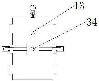 Device, system and method for detecting air impermeability of oil casing screw thread