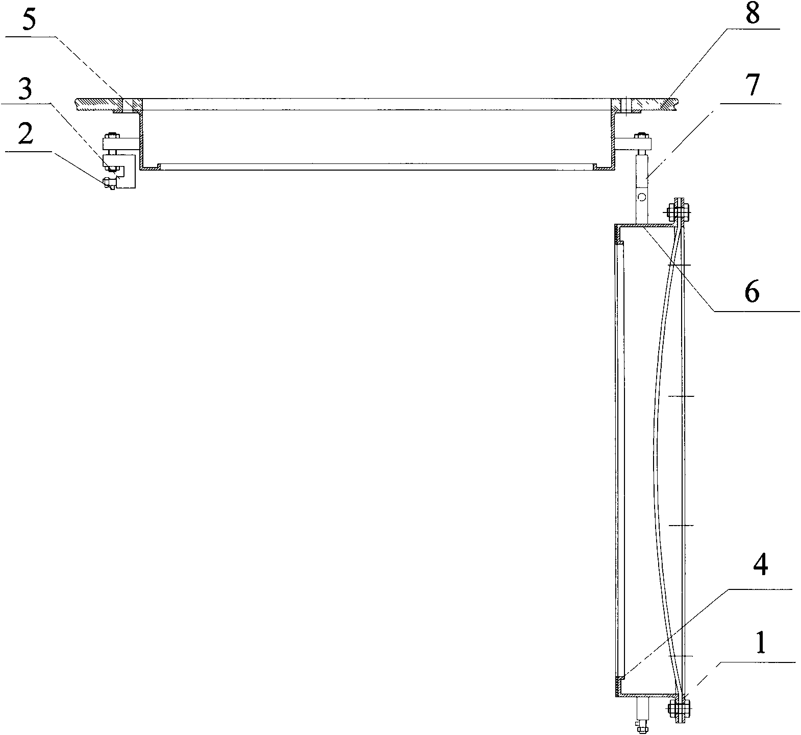 Temperature and pressure dual acting explosion-proof device