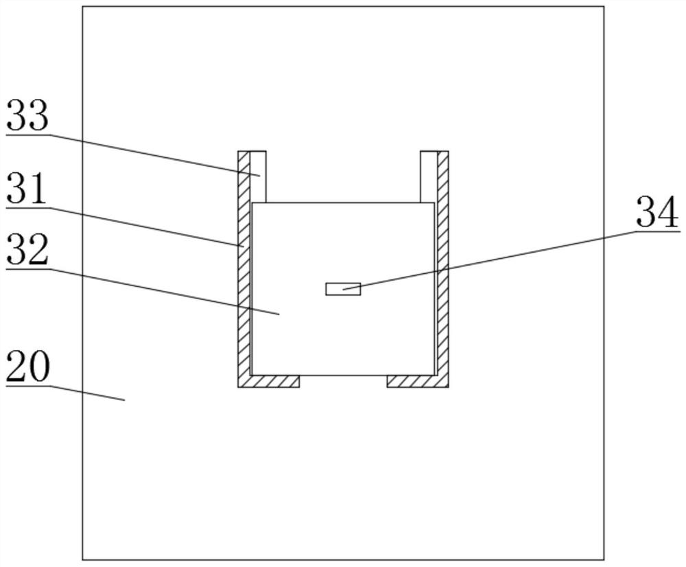 Sponge city water storage and drainage structure