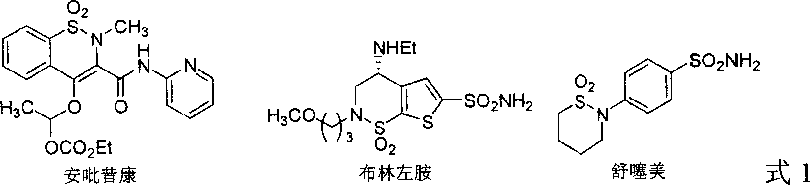 Catalytic asymmetric hydrogenation synthesis method for chiral gamma-sultam