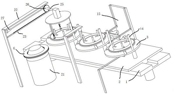 Drilling device capable of conveniently fixing workpiece