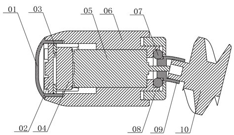 Screw-type active-thrust capsule-like robot