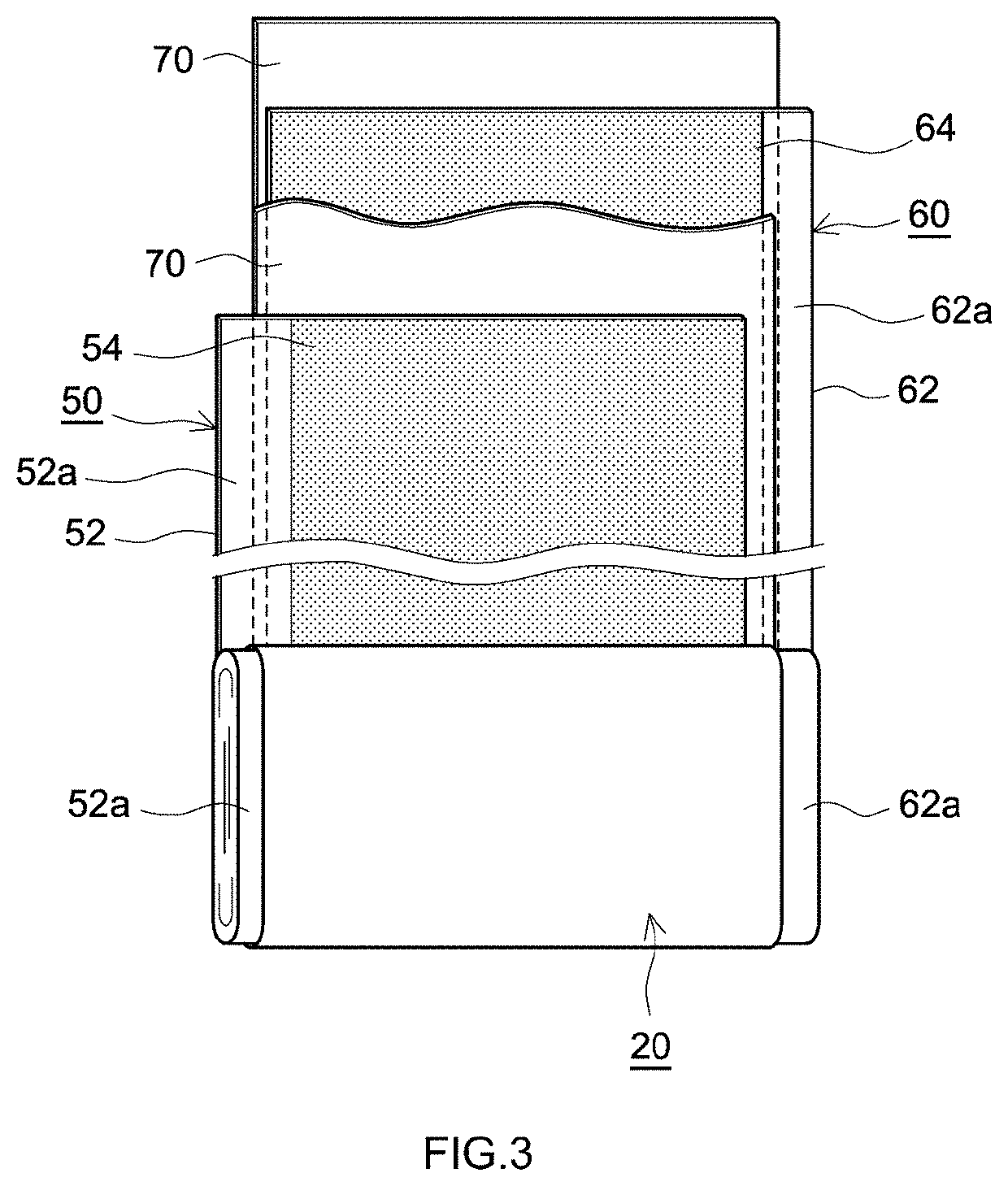 Coated graphite type negative electrode active material