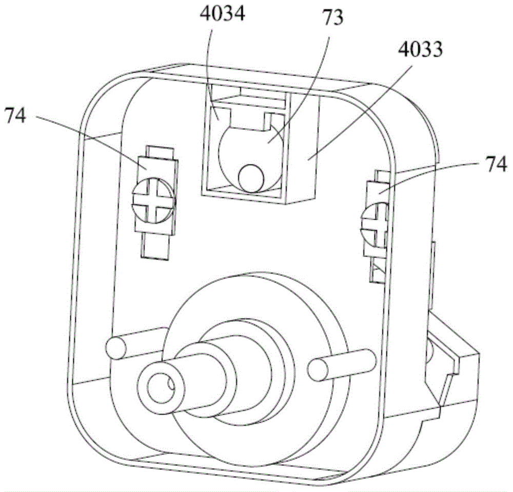 Semi-automatic preparation machine infusion tube fixing device