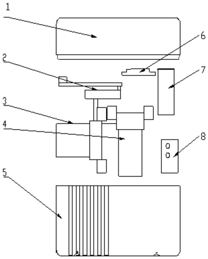 Side slope measuring tool assembly