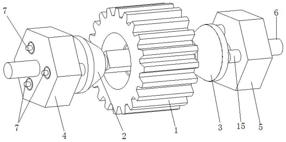 Hydraulic loading type internal friction overload protection synchronous pulley device