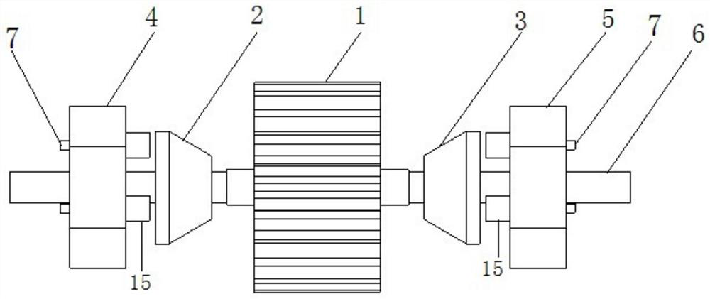 Hydraulic loading type internal friction overload protection synchronous pulley device