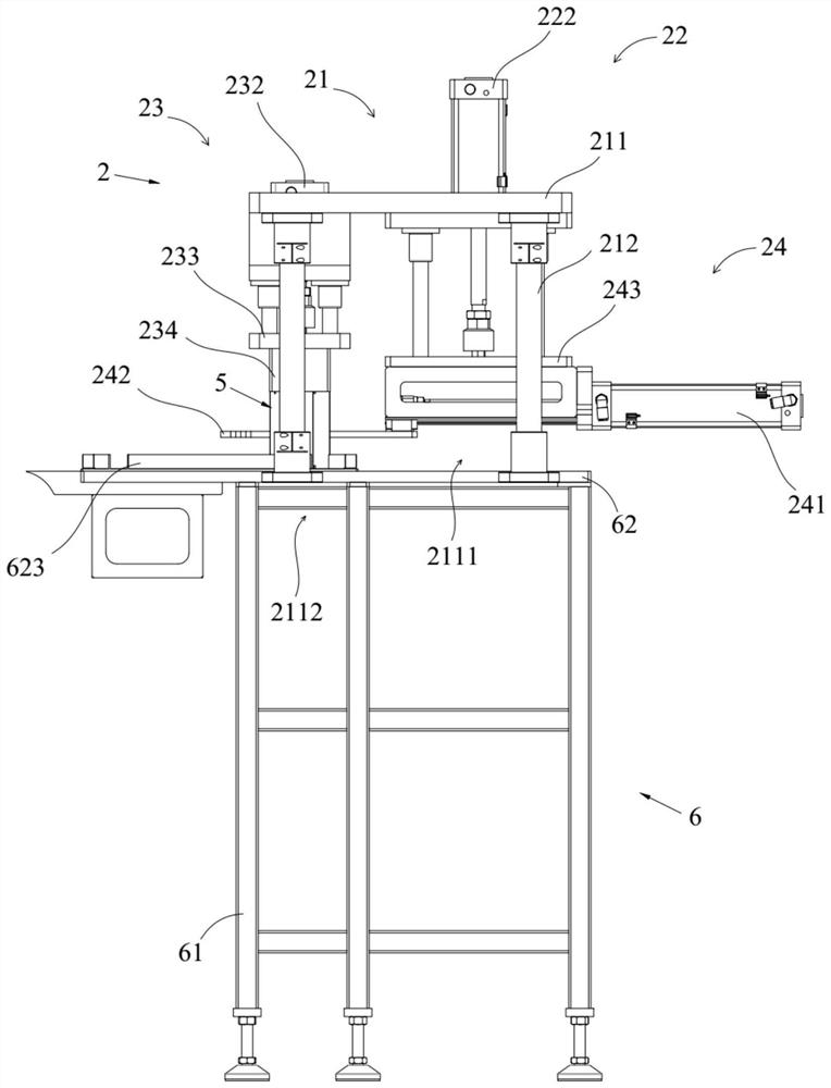 Storage battery cell pushing-out and recycling assembly line