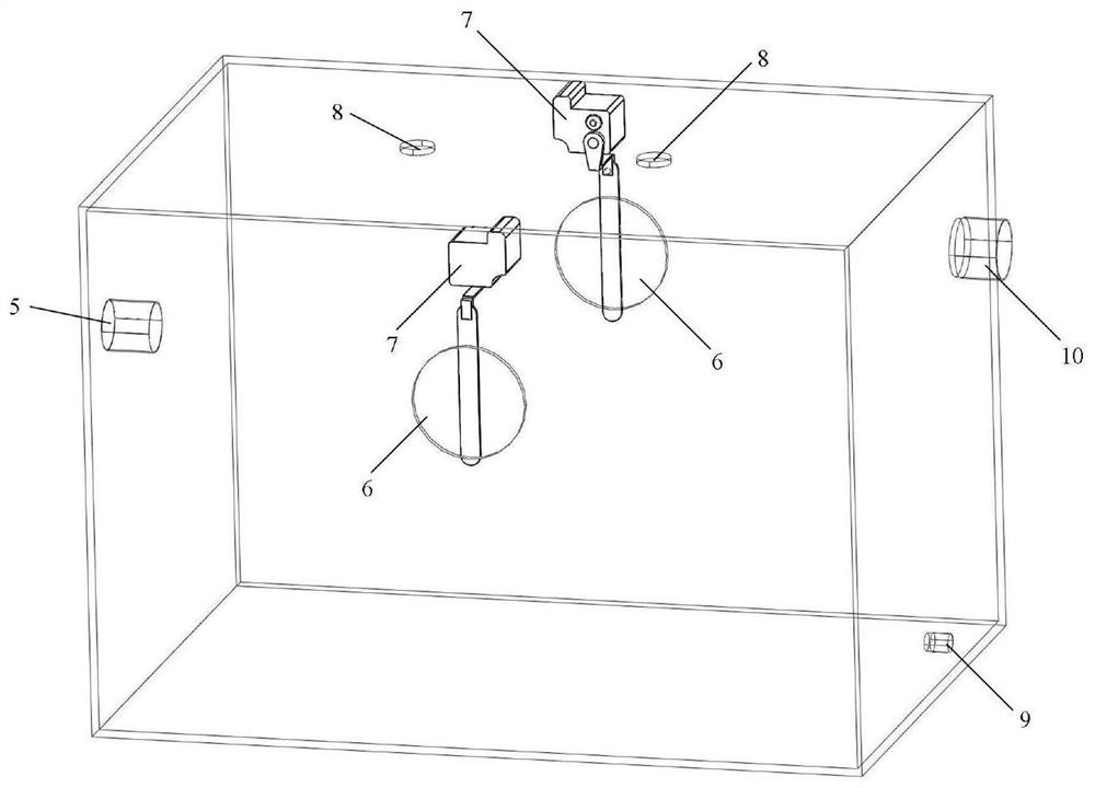 Experimental system and experimental method for simulating complex weather environment for imaging detection