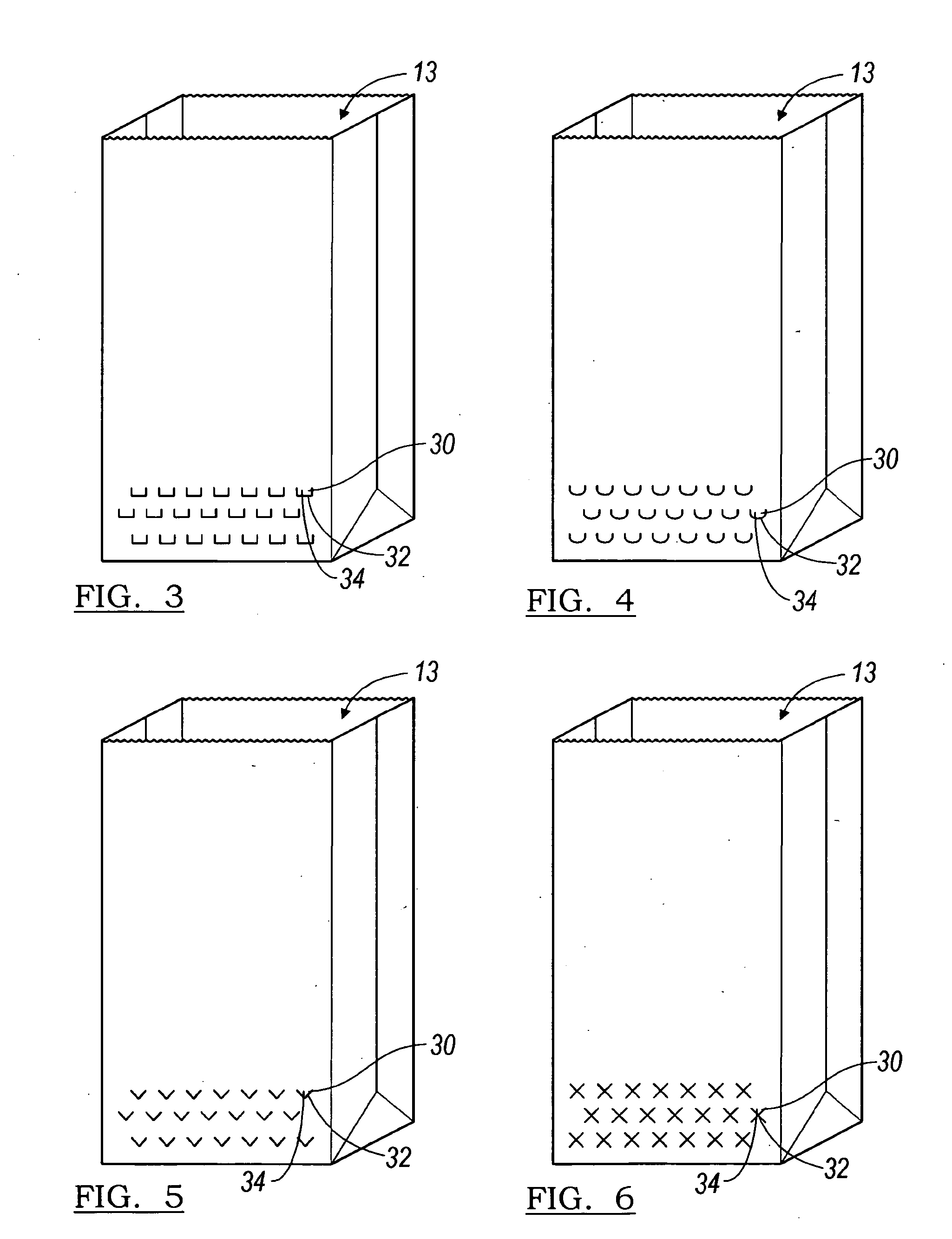 Refuse bag with improved air removal and content compaction