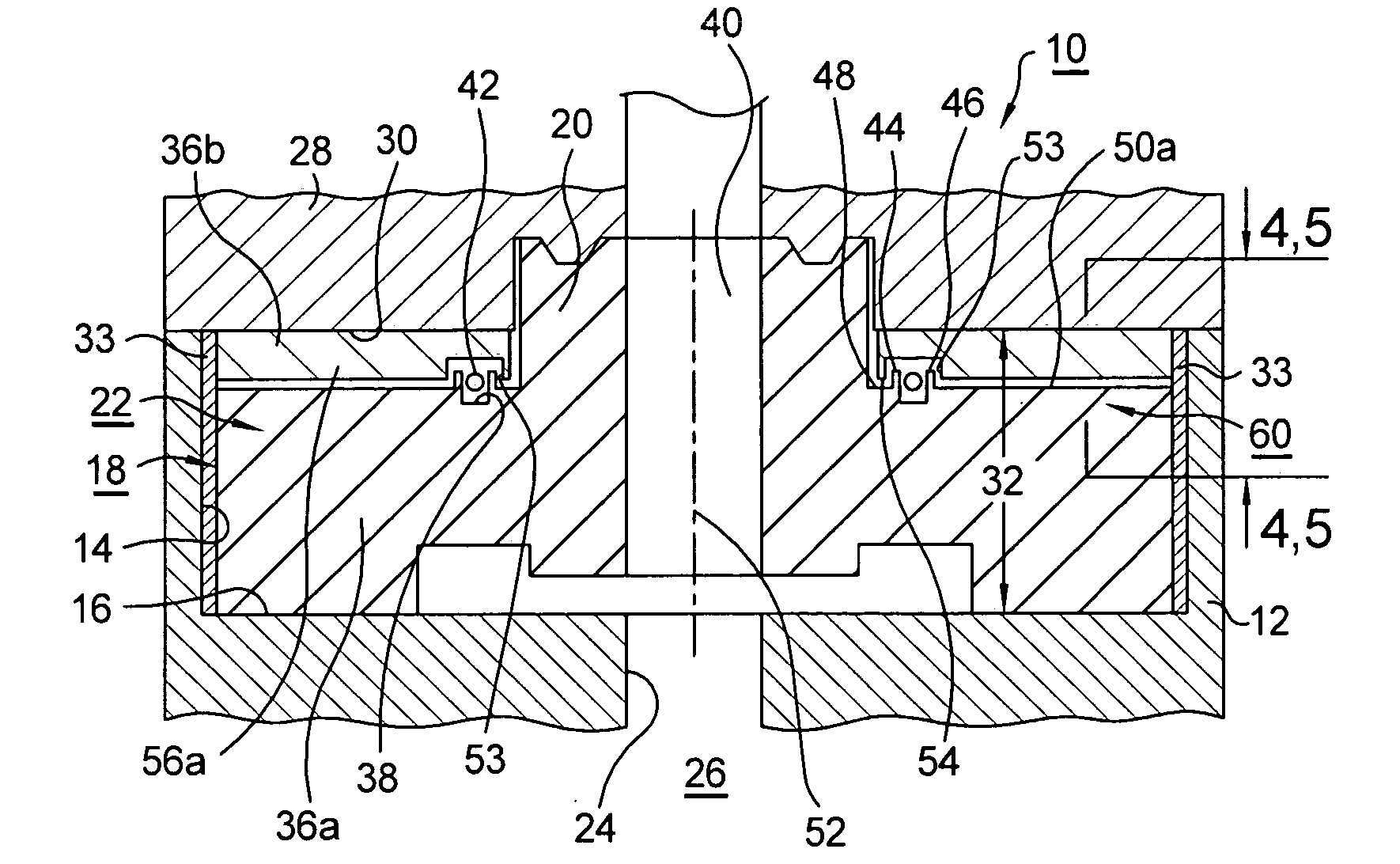 Axial lash control for a vane-type cam phaser