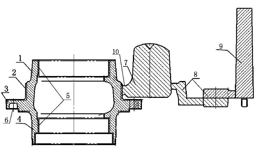 Hub casting system