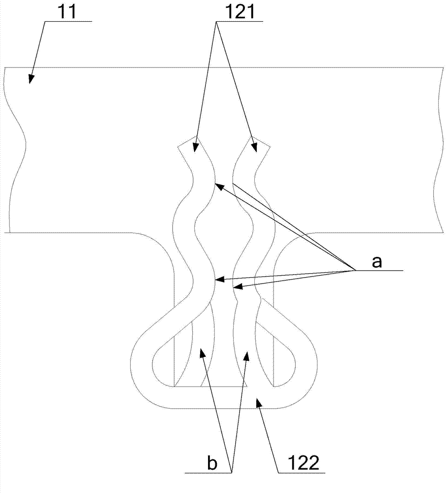 An air cleaner, a dust collecting device and a conducting strip