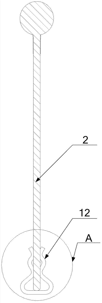 An air cleaner, a dust collecting device and a conducting strip