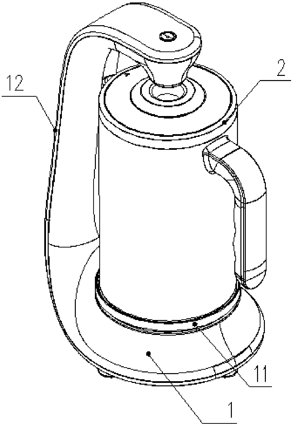 Gravity sensing determination-based water intaking method and machine