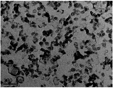 Preparation method and application of superfine calcium hexaboride