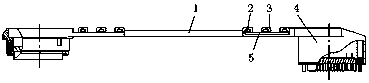 A kind of flat cable and its manufacturing method