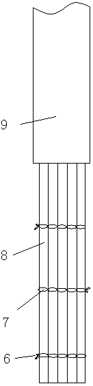 A kind of flat cable and its manufacturing method