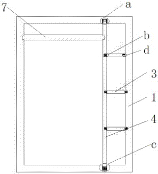 Traveling case capable of hanging clothes