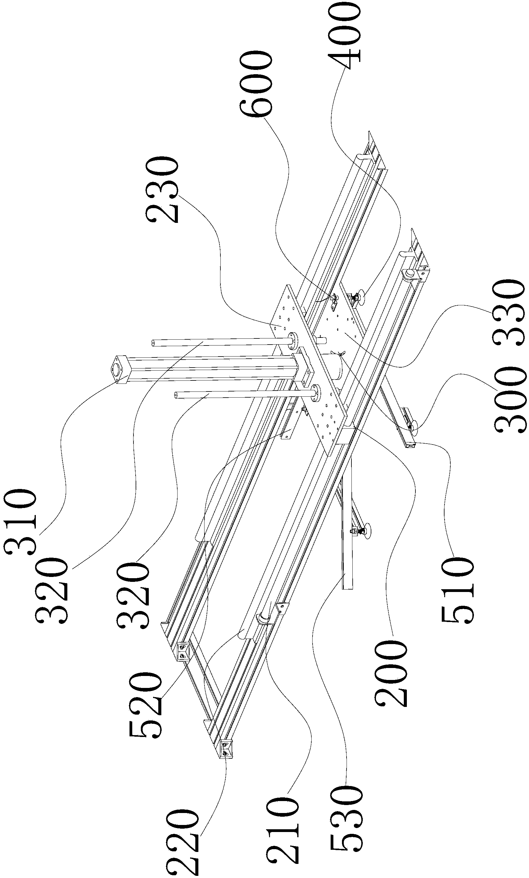 Linear direction carrier for planar object