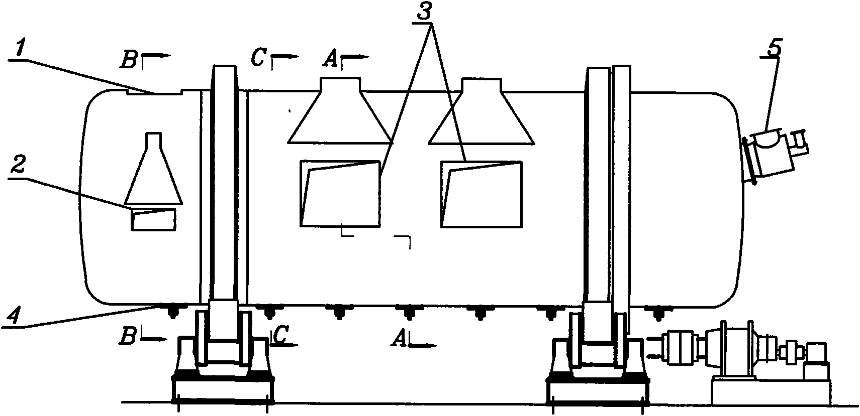 Process and apparatus thereof for refining copper scraps by using nitrogen gas stirring and oxygen-enriched oxygen gas