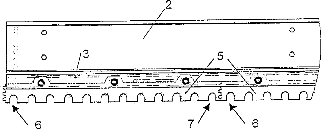 Track for a railborne vehicle, comprising a long-stator linear drive comprising at least one long stator, and a kit and a stator packet for the production thereof