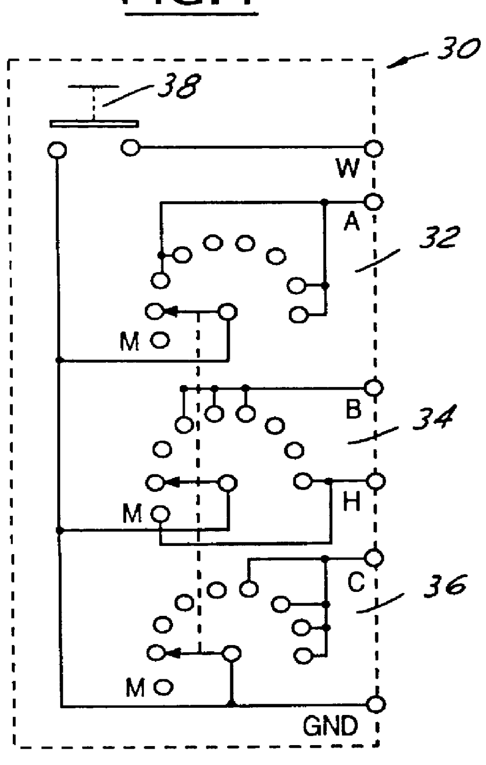 Digital or resistorless interval wiper switch and system