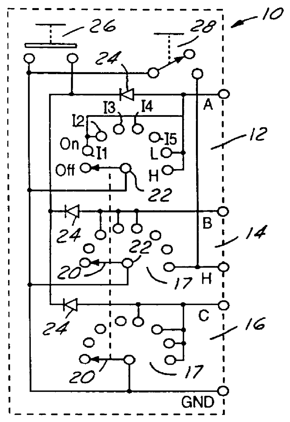 Digital or resistorless interval wiper switch and system