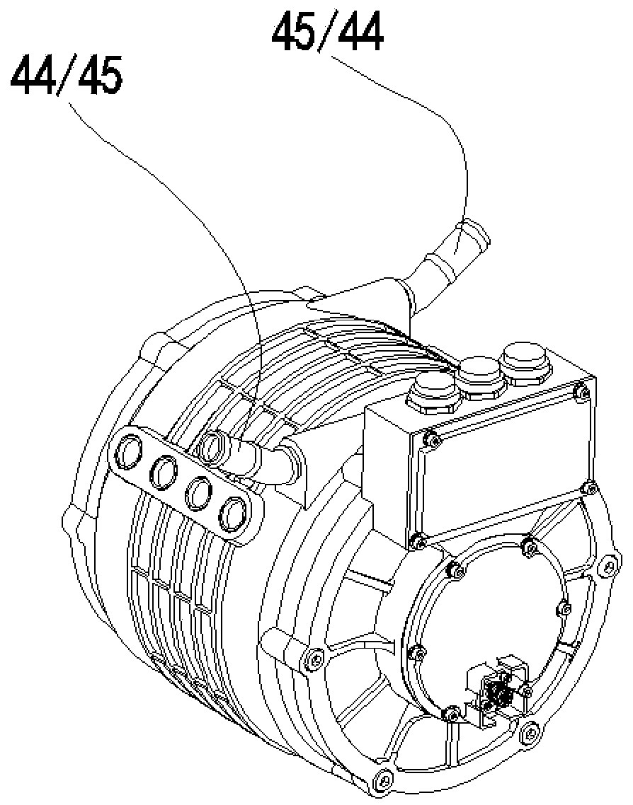 Stator assembly and drive motor