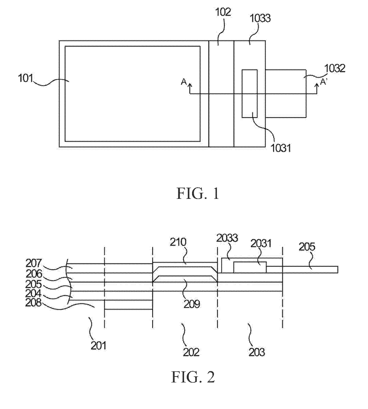 OLED display panel and display device thereof