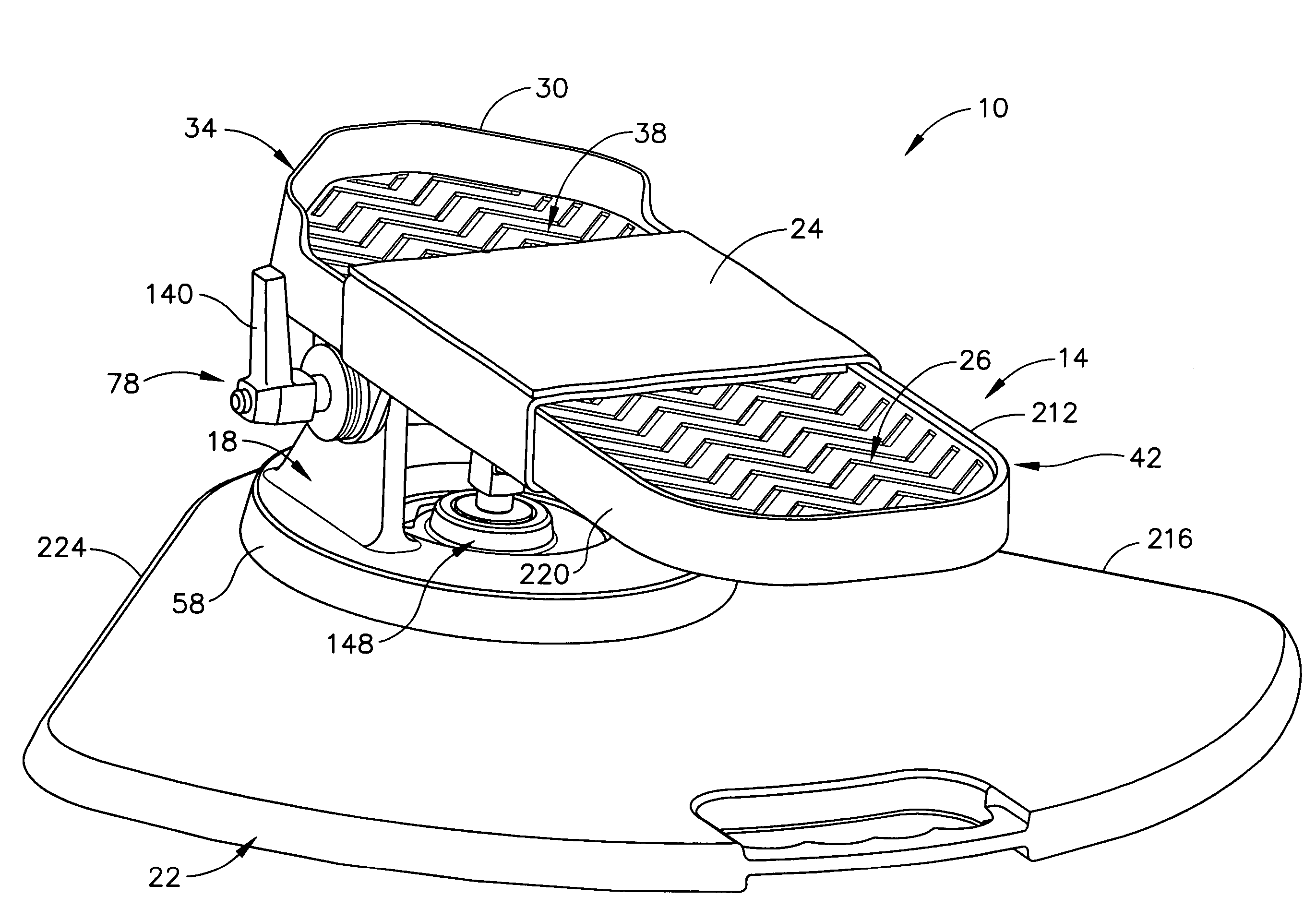 Exercise device for foot, ankle and/or shin