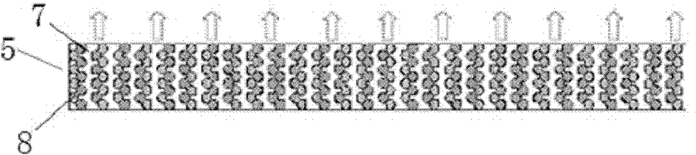 Cooling method for hot gas dispersoid fire-extinguishing device