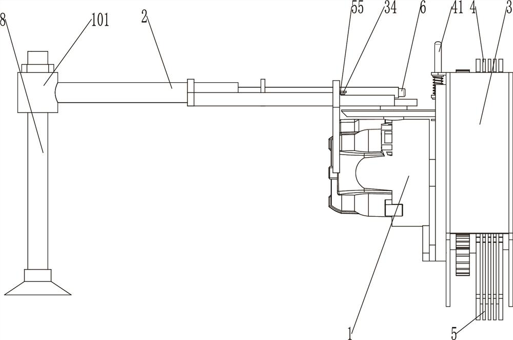 High-voltage brushless motor grooving machine