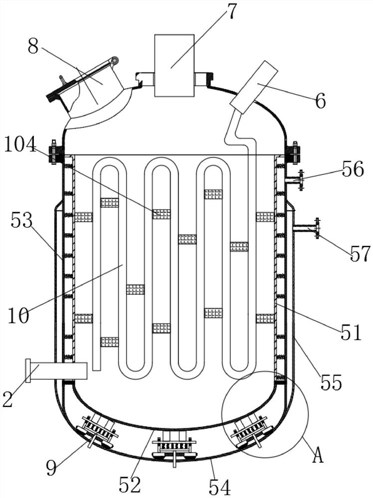 A pressure vessel with overpressure protection