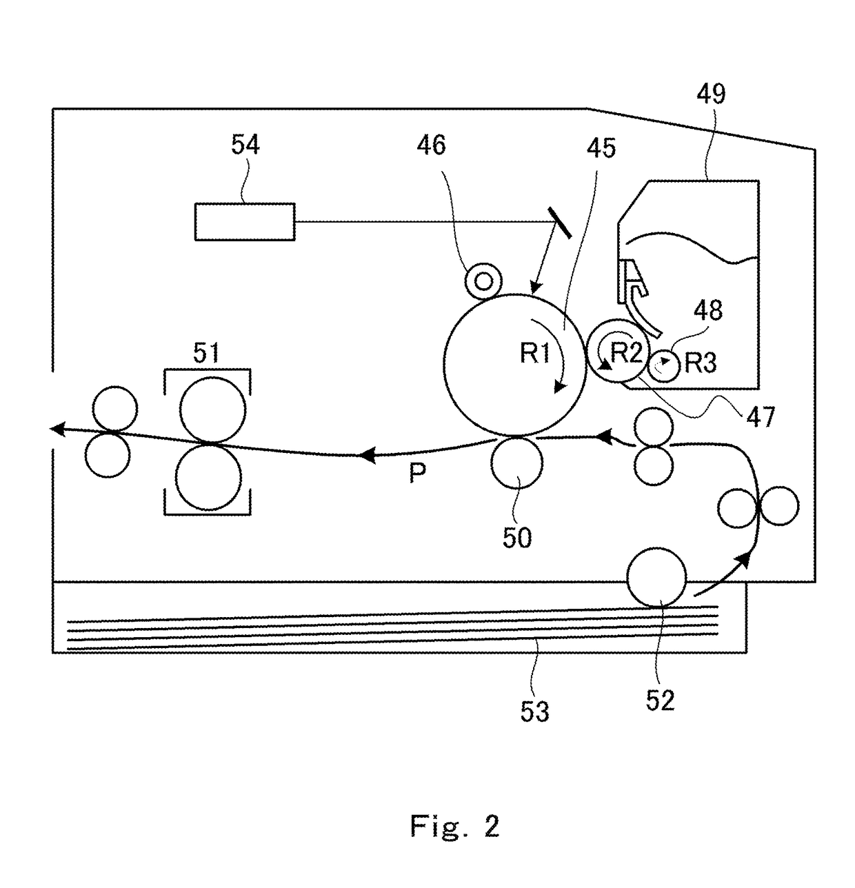 Toner, developing device, and image forming apparatus