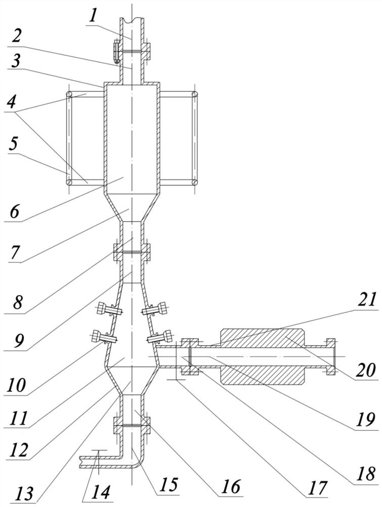 Two-stage spraying temperature-returning pretreatment system for fat-rich combustion waste gas