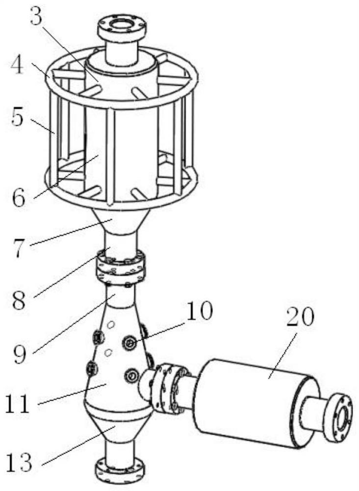 Two-stage spraying temperature-returning pretreatment system for fat-rich combustion waste gas