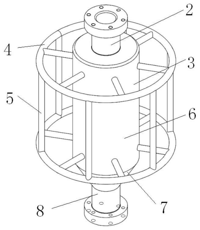 Two-stage spraying temperature-returning pretreatment system for fat-rich combustion waste gas