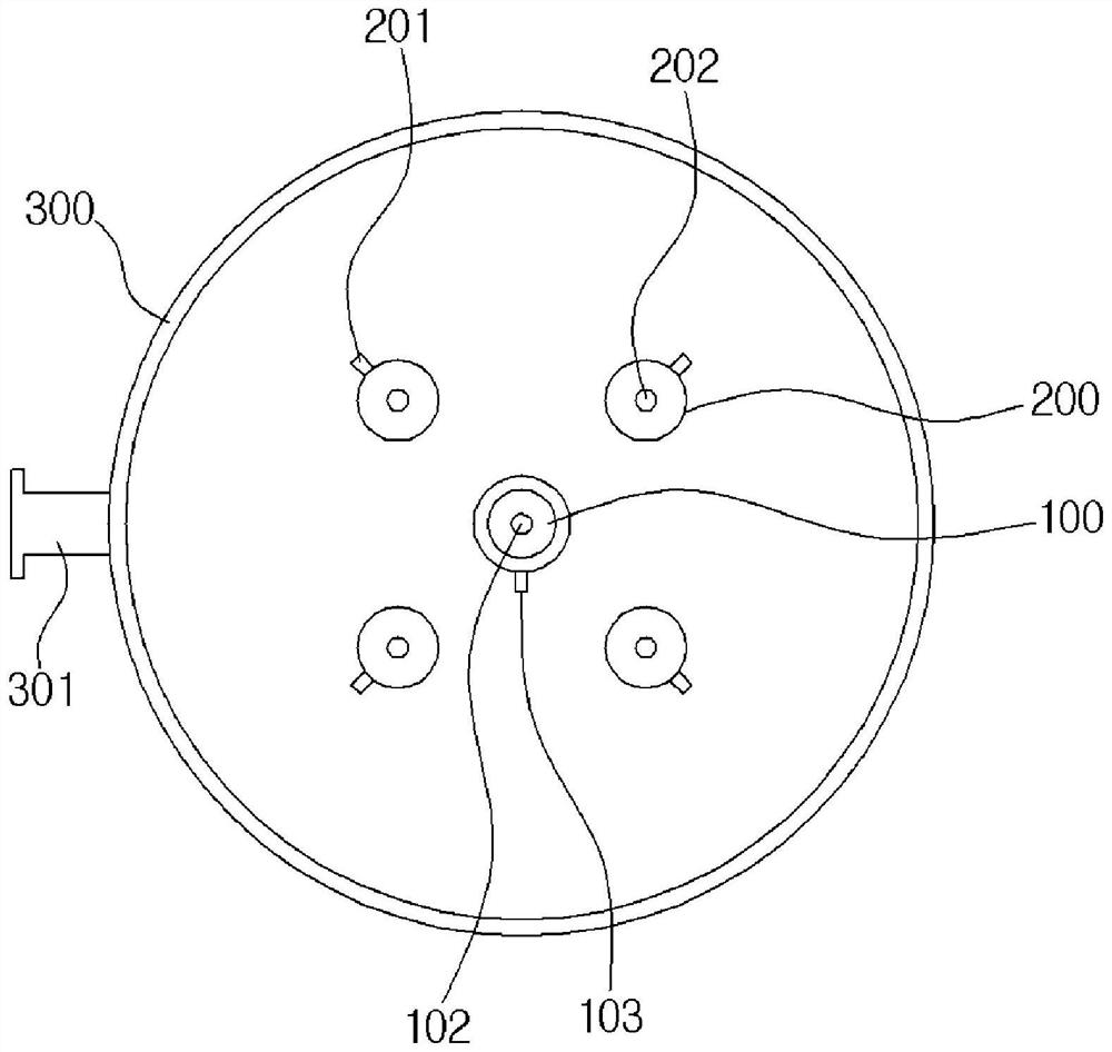 Raw material preheating part integrated steam reformer and hydrogen production system containing it