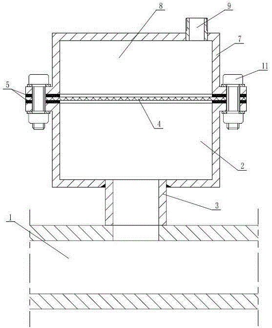 Pressure Adaptive Low Frequency Broadband Elastic Resonance Muffler