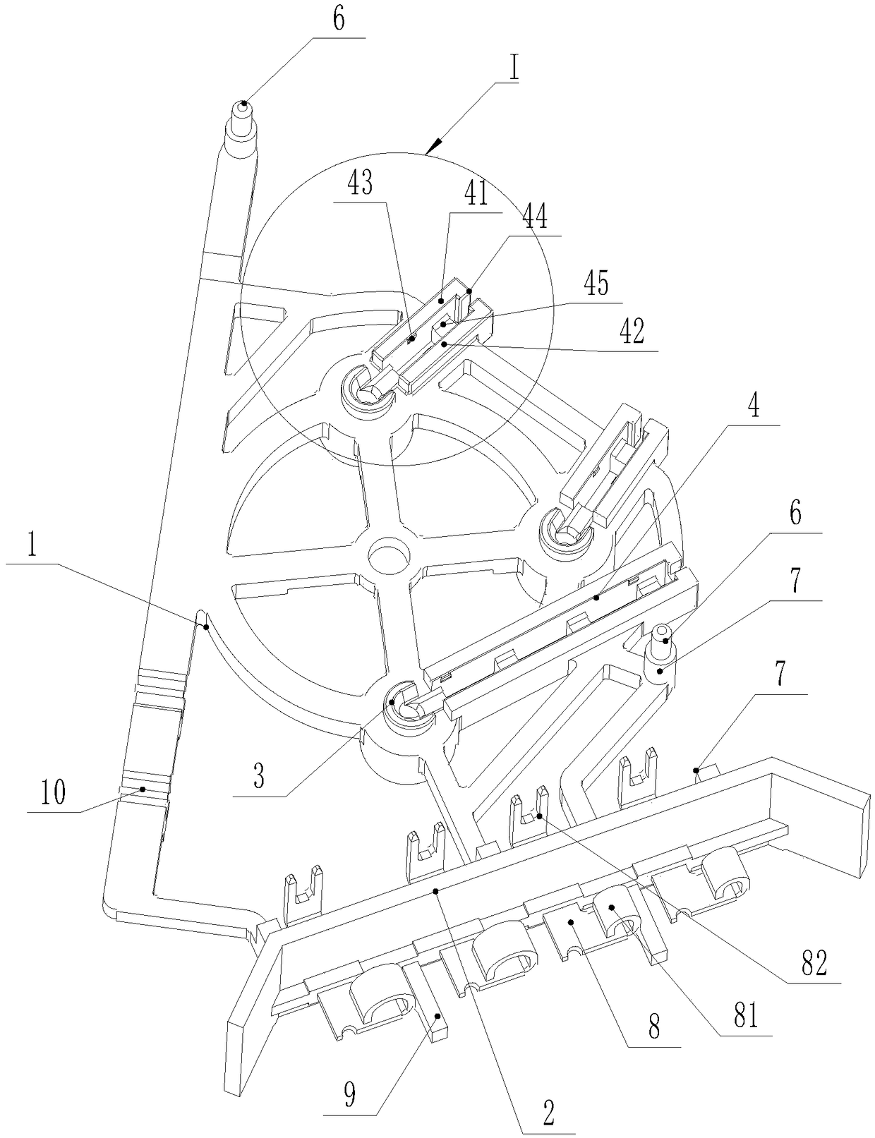 Conductive bracket for motor