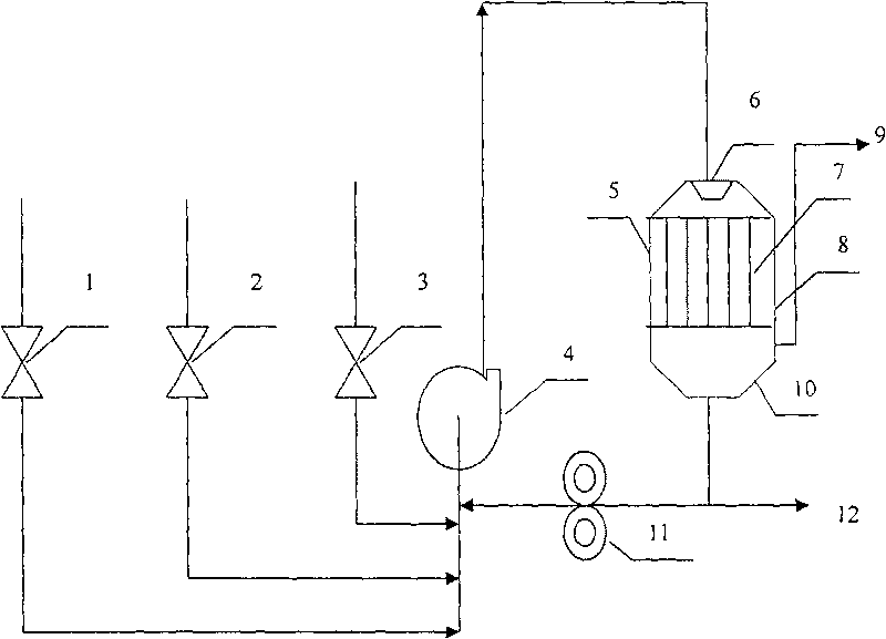 Technology for producing fatty alcohol polyethyleneglycol ether sulfate with low dioxane content by continuous vacuum tube type neutralization