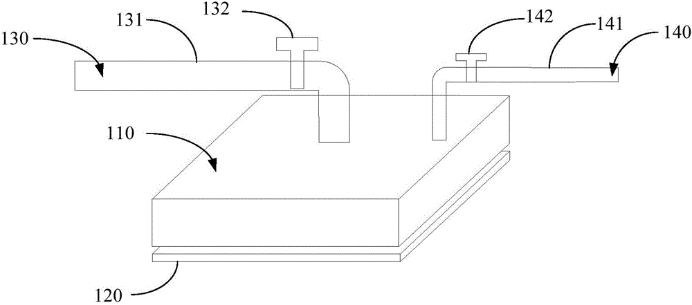 Pressure-reducing heating and drying device