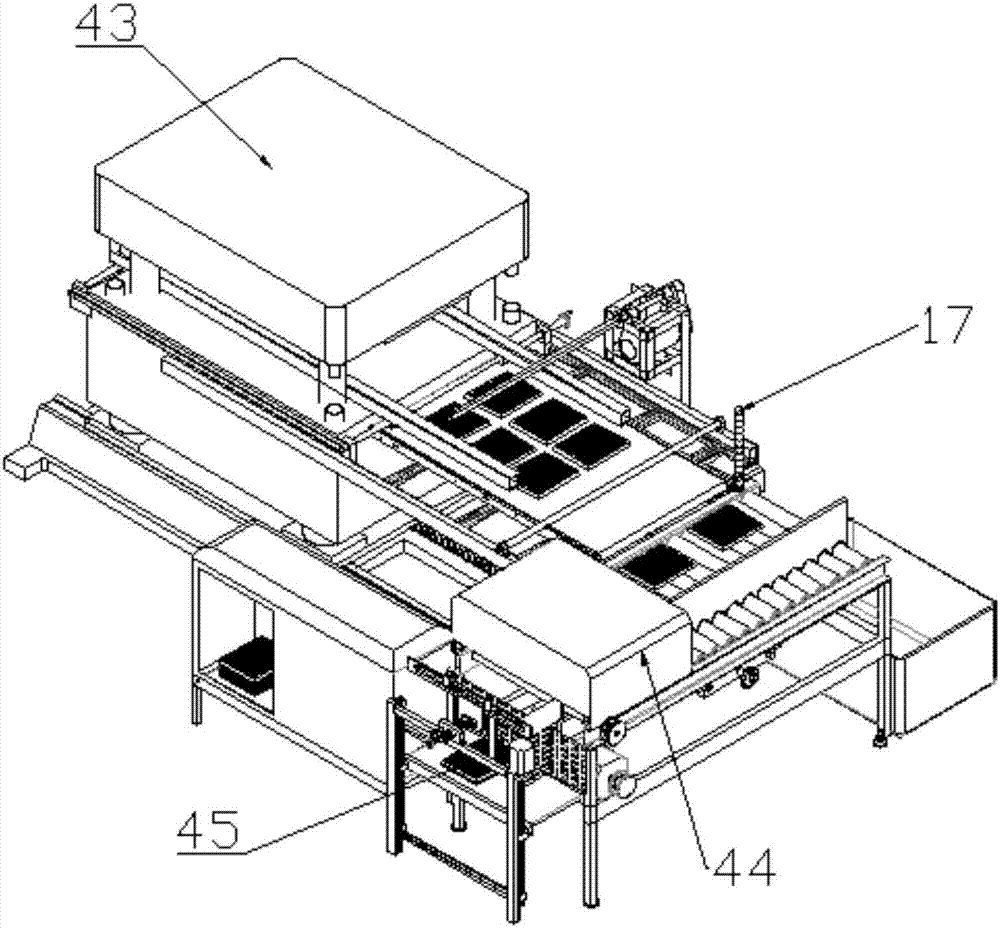 A linkage punching system