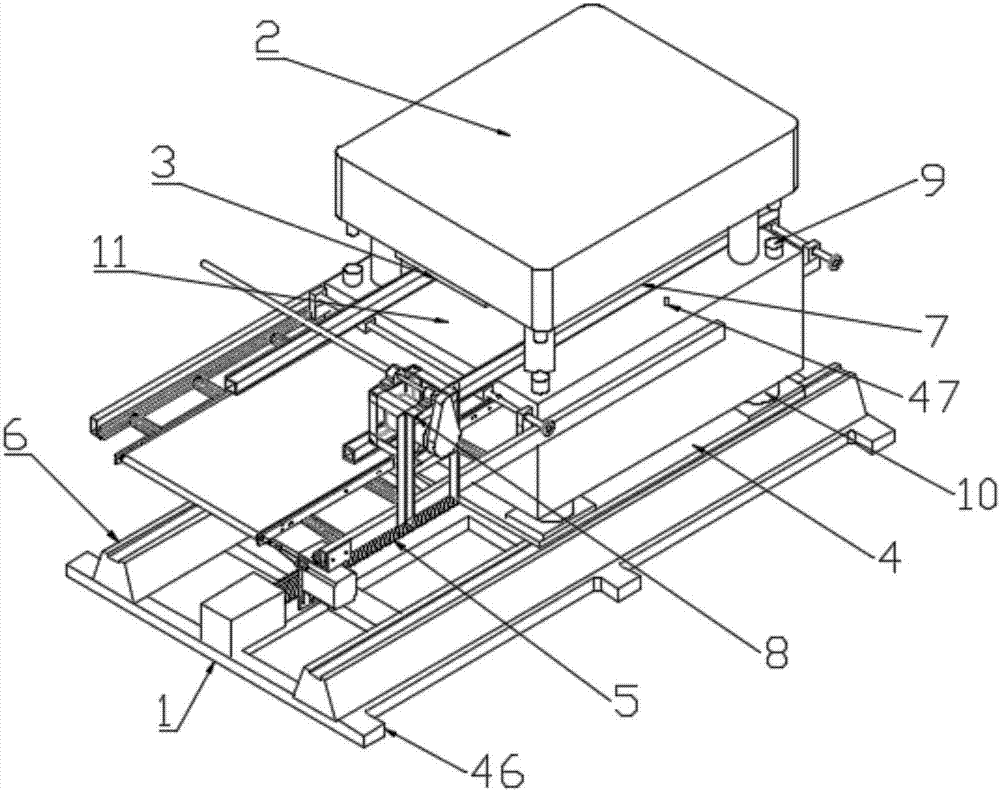 A linkage punching system