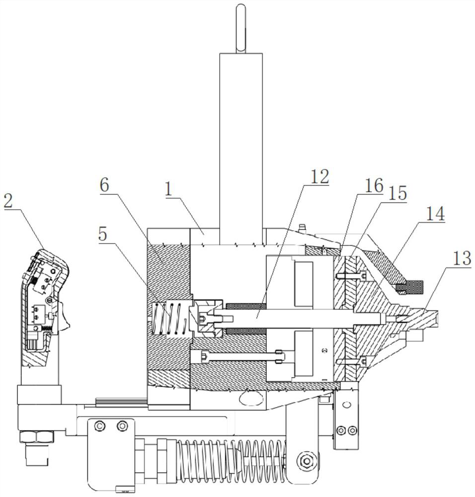 Heavy electromagnetic riveter